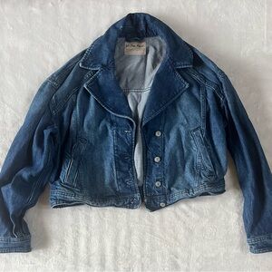 Free People Now or Never Jean Jacket size m